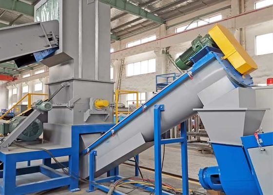 LDPE ماشین آلات بازیافت ماشین بازیافت مواد شوینده پلاستیکی 2000kg / H