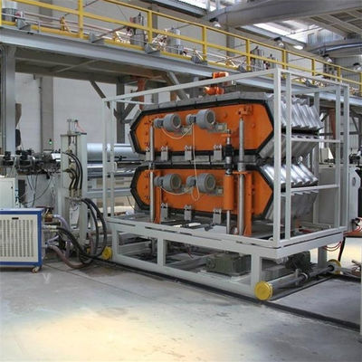 دستگاه اکستروژن پروفیل پی وی سی ASA PMMA دستگاه اکستروژن پروفیل پلاستیکی سقف موج دار